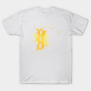 YES Splash | Yellow Version T-Shirt